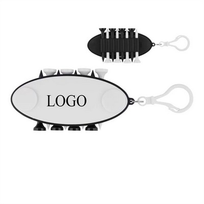 Oval Golf Tee Carrier